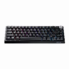 Teclado Gamer Xpg Sorcerer Mini Led Rgb 65%, Mecanico, Mlx Red, Alambrico, Usb, Negro, Espanol